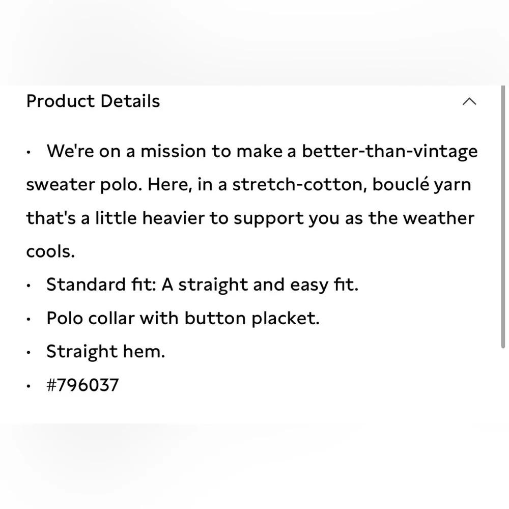 NWT Banana Republic Boucle Striped Polo Sweater Sz Sm (#796037)